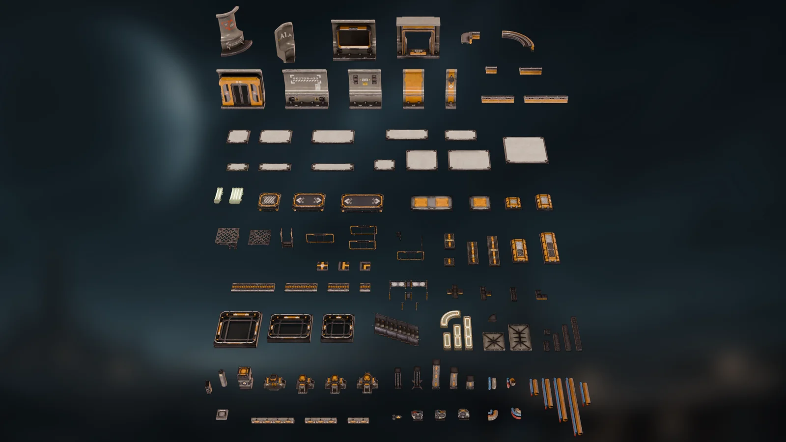 Sci-Fi Research Facility Pack screenshot 2