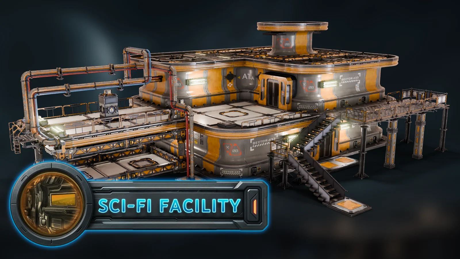 Sci-Fi Research Facility Pack screenshot 3