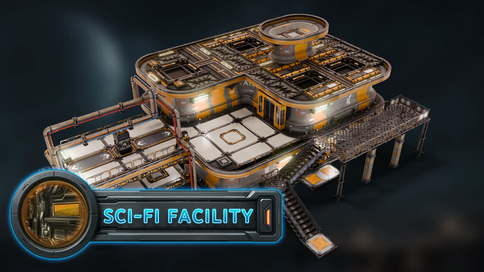 Sci-Fi Research Facility Pack screenshot 6