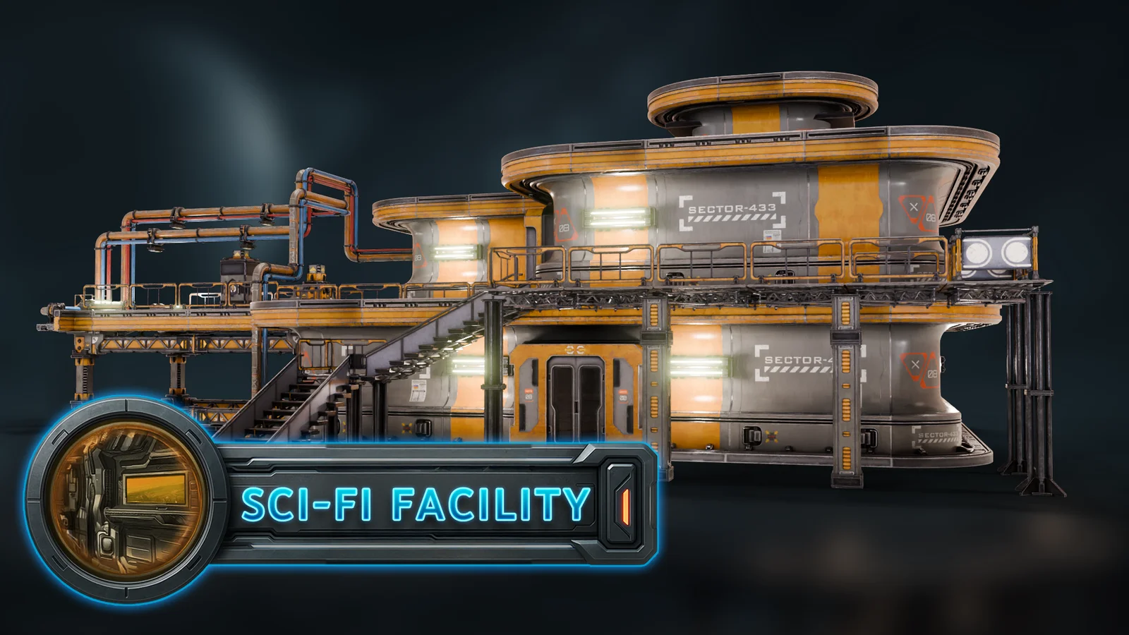 Sci-Fi Research Facility Pack screenshot 7
