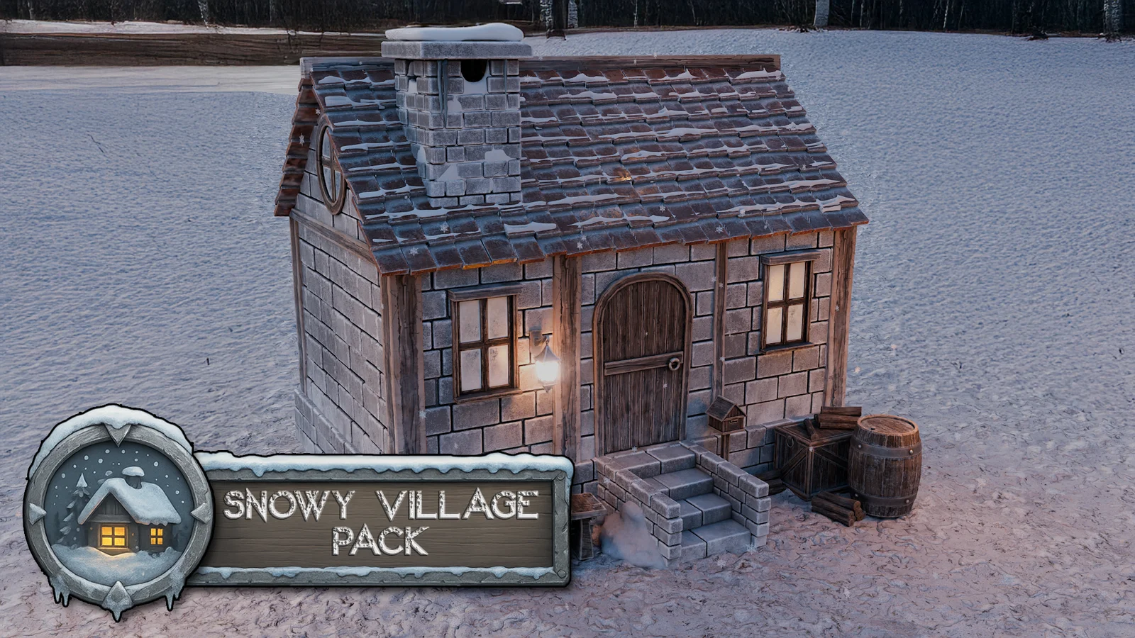 Snowy Village Modular Pack screenshot 7