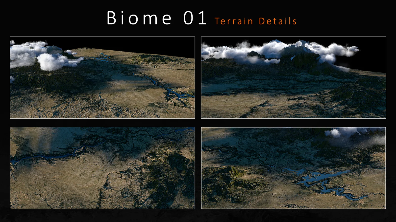 3DTerrain Biome 01 screenshot 2