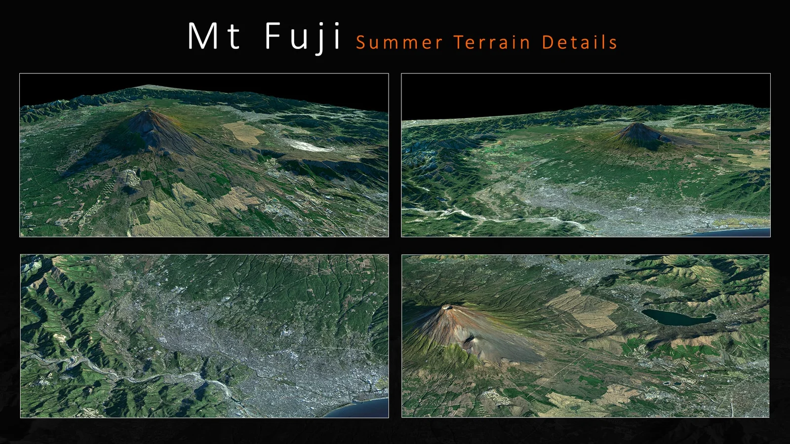 Mount Fuji 3D Terrain screenshot 2