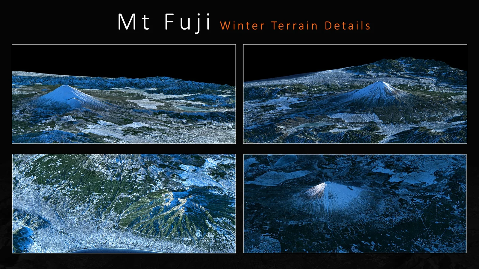 Mount Fuji 3D Terrain screenshot 3