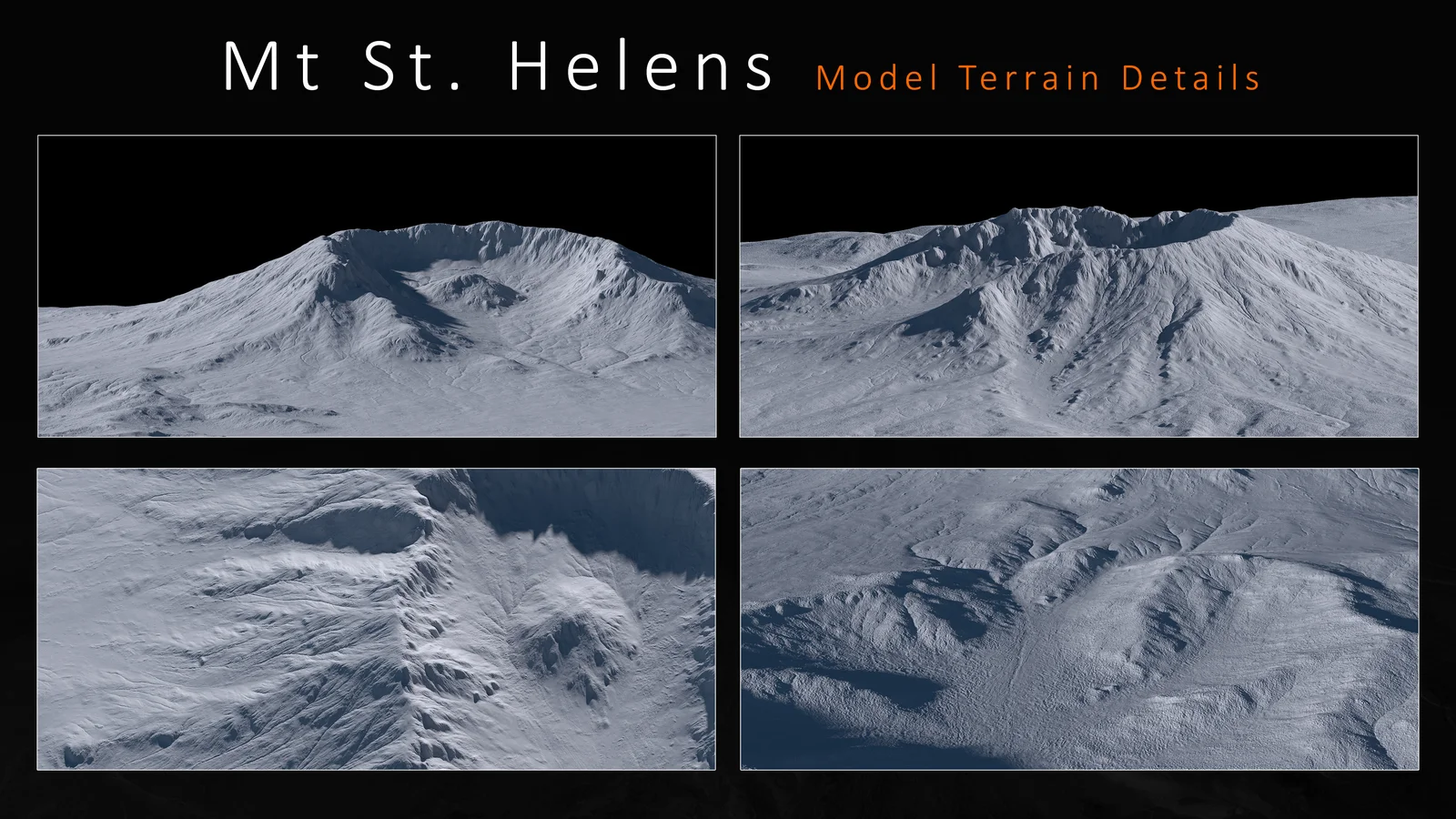 Mount St. Helens Terrain screenshot 3