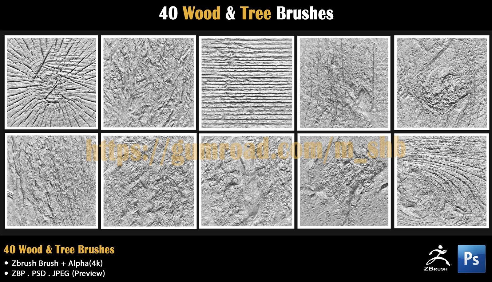 Wood & Tree Brushes screenshot 3