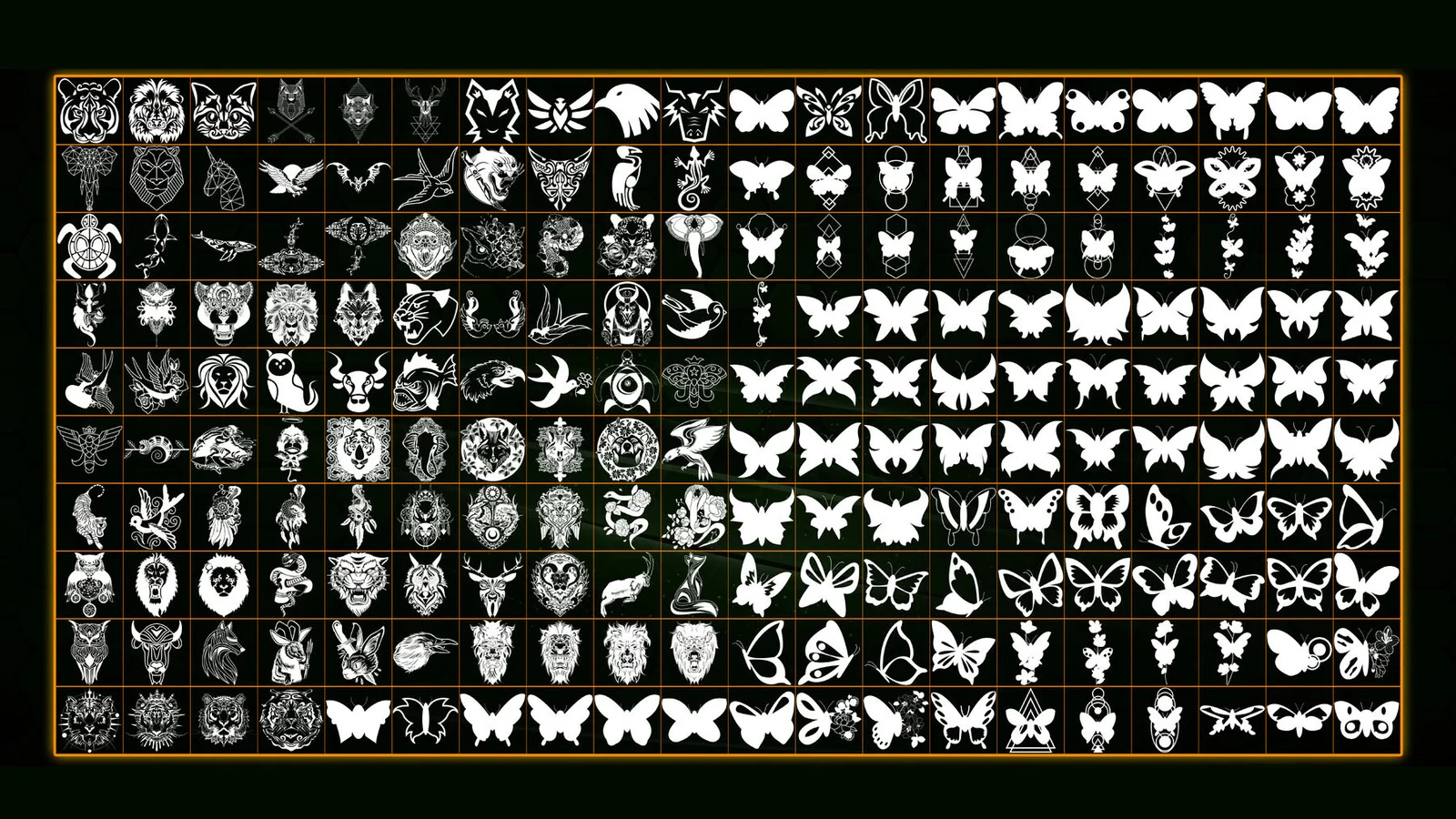 Hand Painted Alpha Tattoos screenshot 6