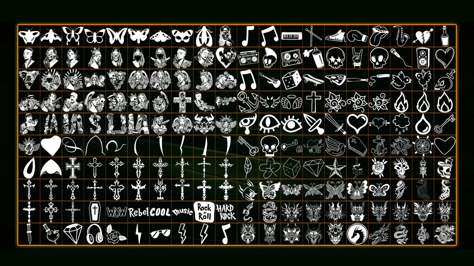 Hand Painted Alpha Tattoos screenshot 7