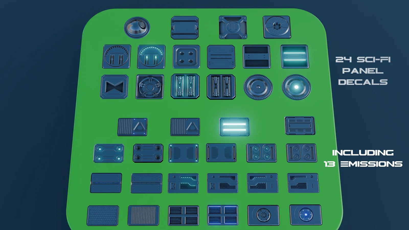 Sci-Fi Decal Pack screenshot 2