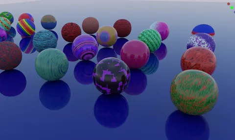 Extended Abstract Material Pack - Blender shaders