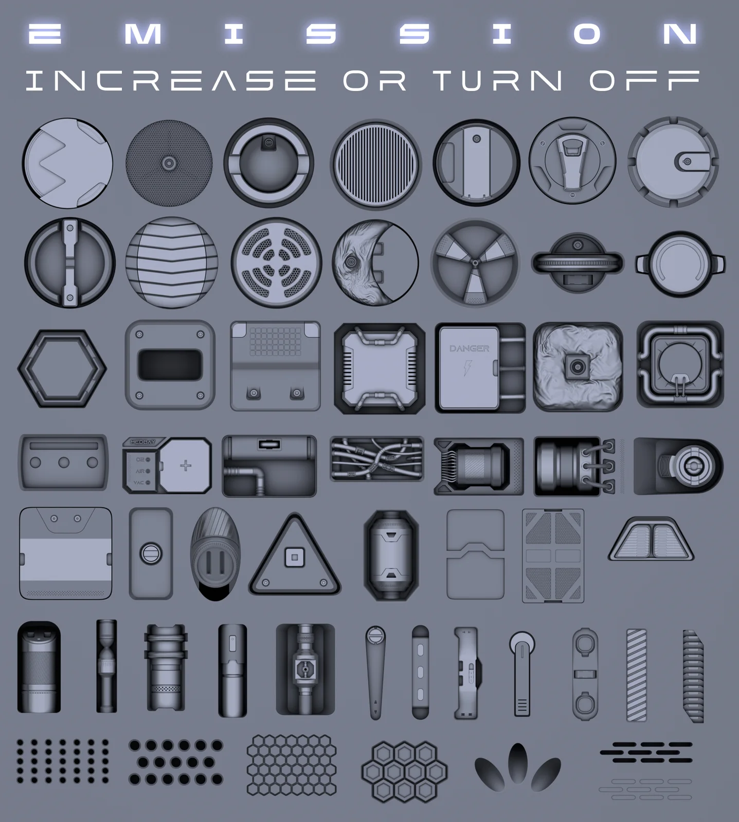 Sci-Fi Decals v2 screenshot 2