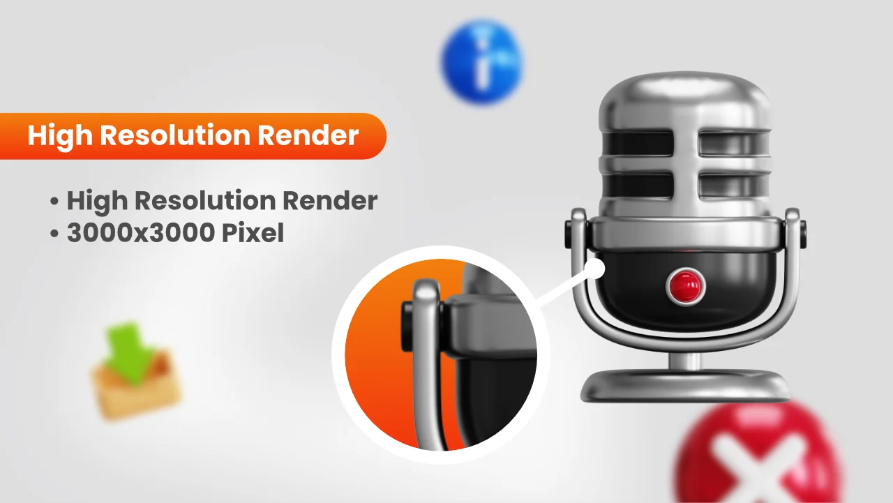 50 General UI 3D Icons screenshot 3