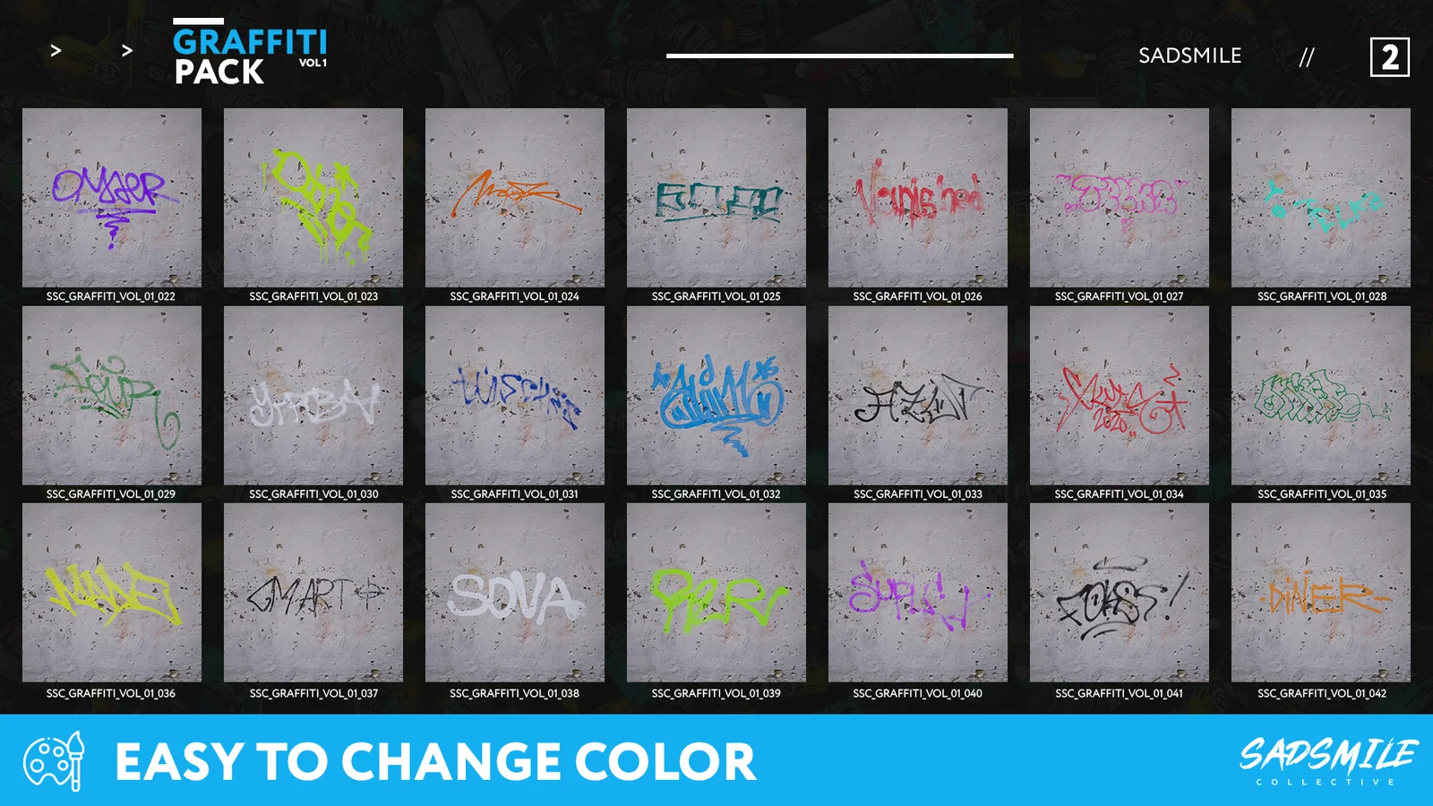50 Graffiti Decals Vol. 1 screenshot 4