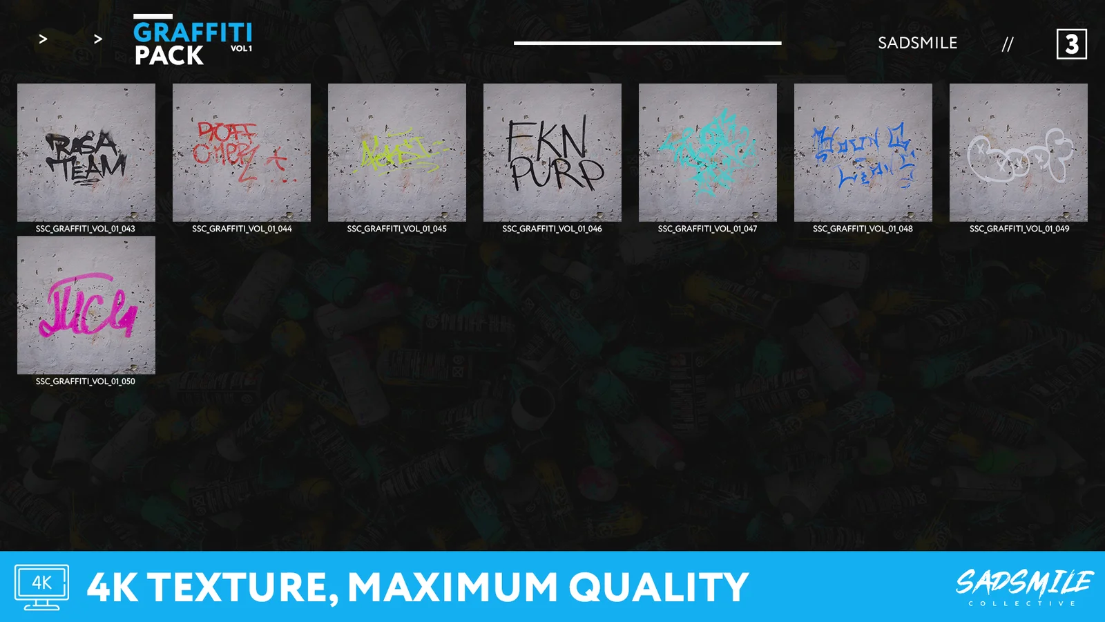 50 Graffiti Decals Vol. 1 screenshot 5