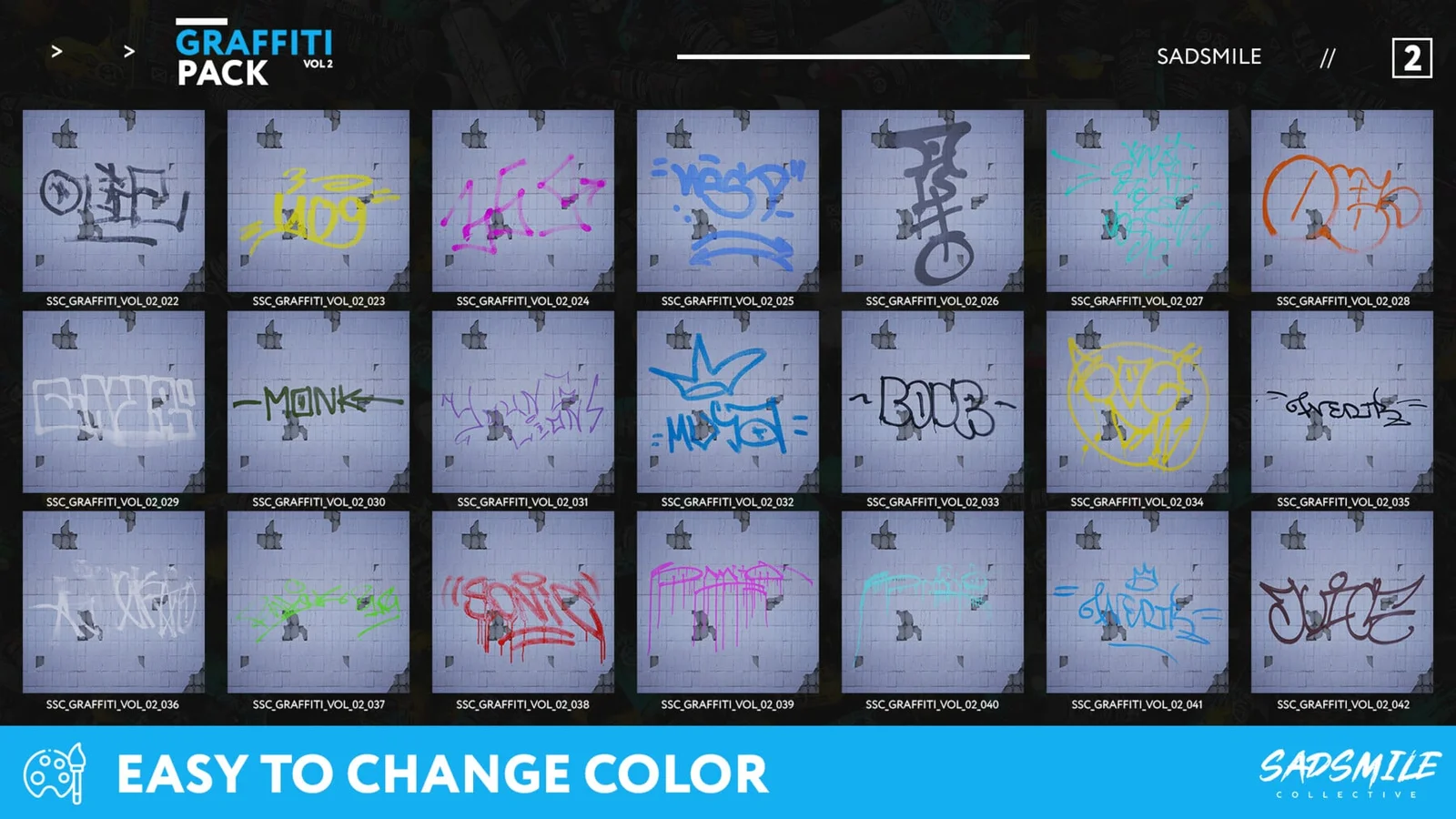 50 Graffiti Decals Vol. 2 screenshot 3
