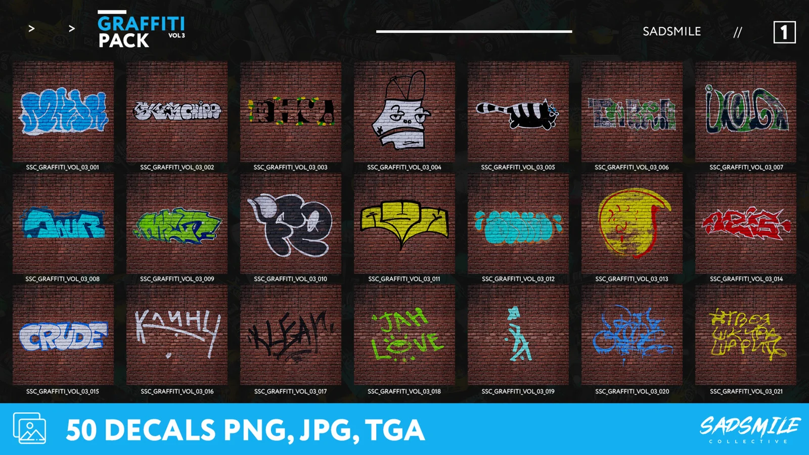 Graffiti Decals Vol. 3 screenshot 2