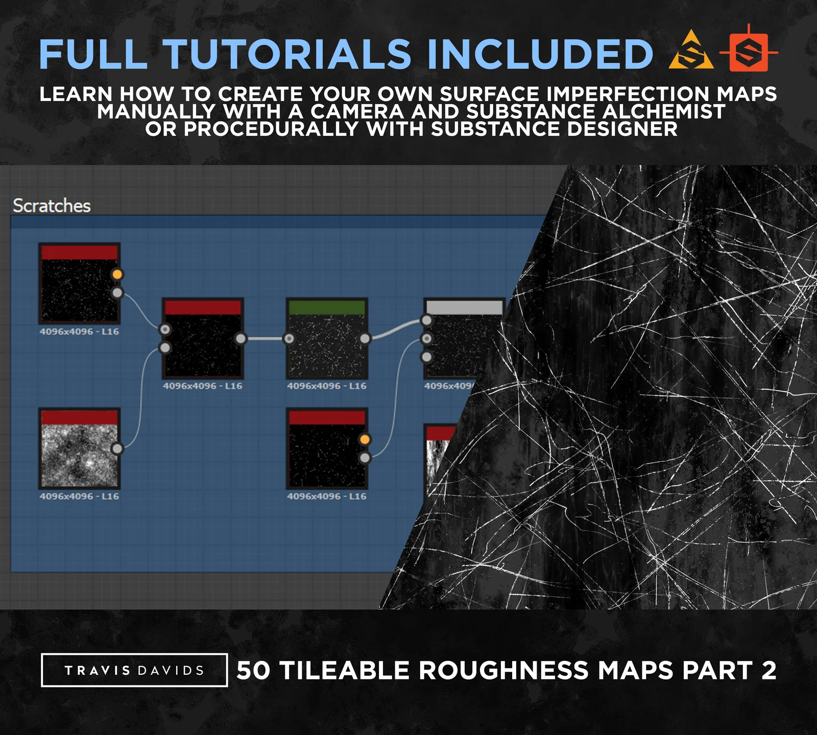 50 Tileable Roughness Maps screenshot 5