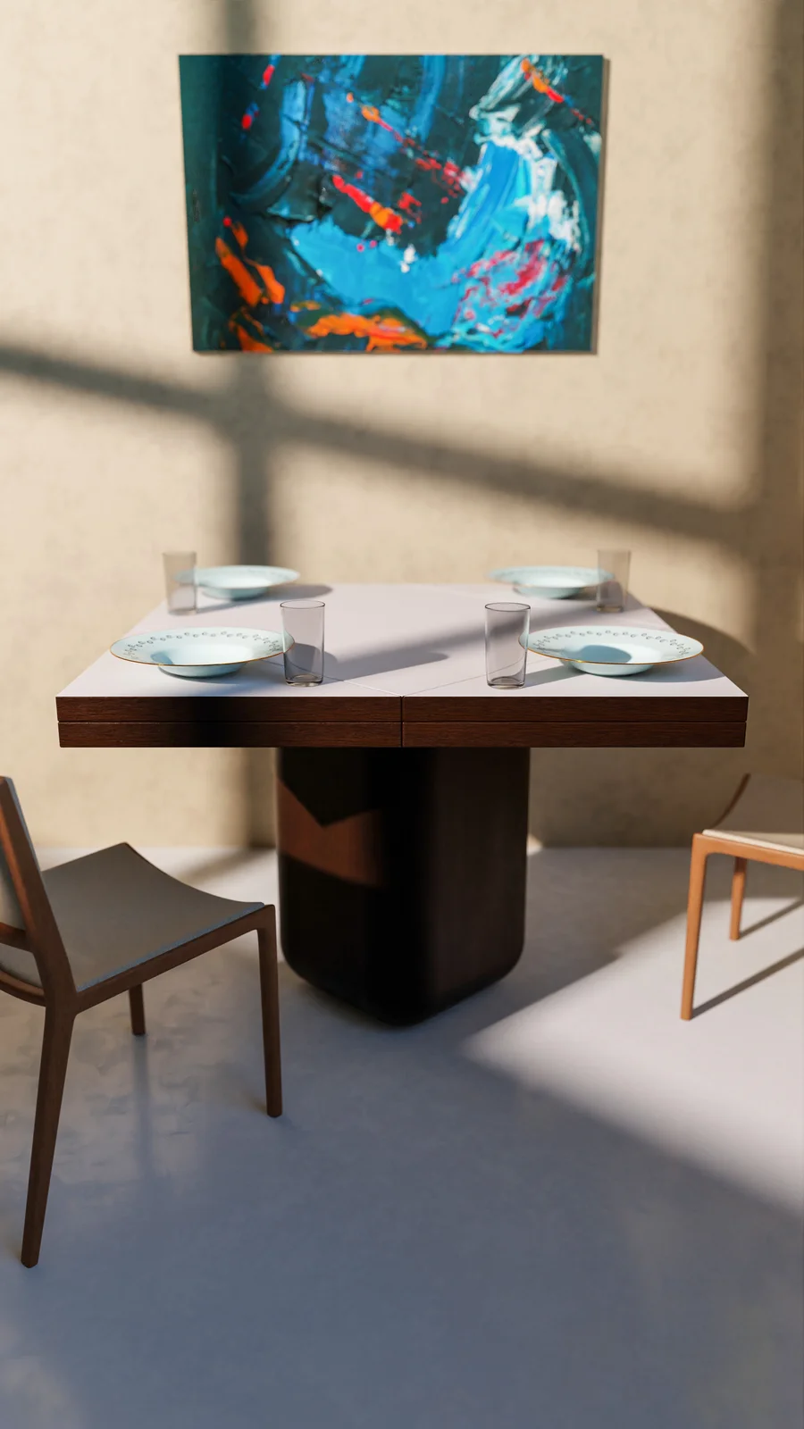 Square to Circular Table screenshot 4