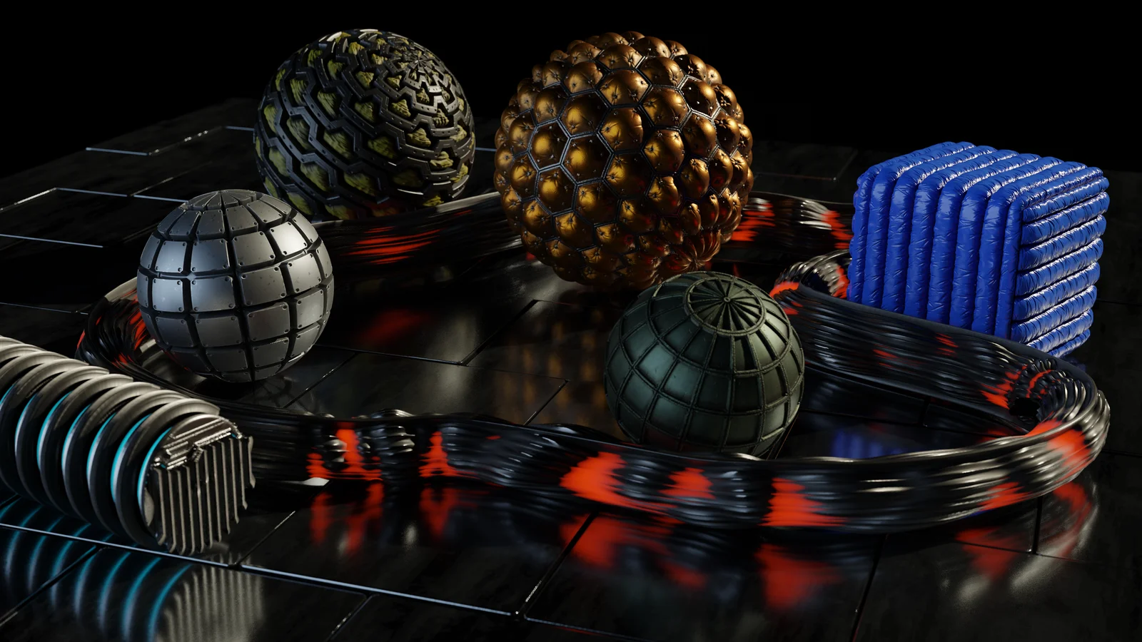 54 Sci-Fi PBR Materials screenshot 4