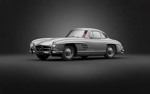 54 Mercedes 300SL Gullwing - Blender 3d models