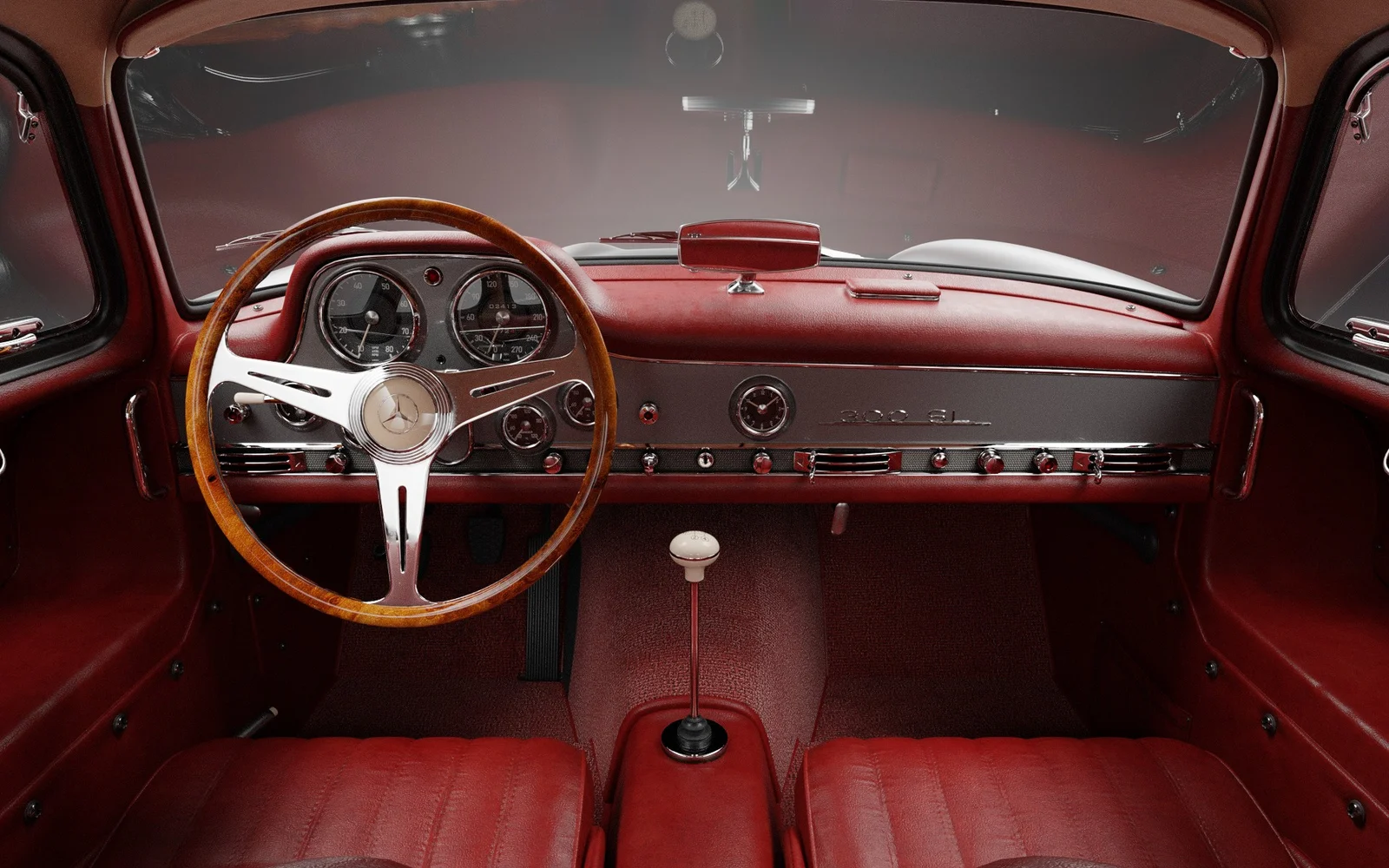 54 Mercedes 300SL Gullwing screenshot 6