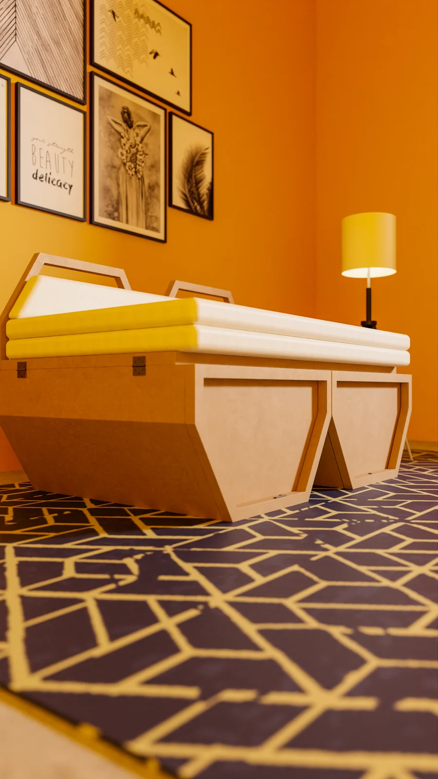 Octagonal Sofa-Bed screenshot 2