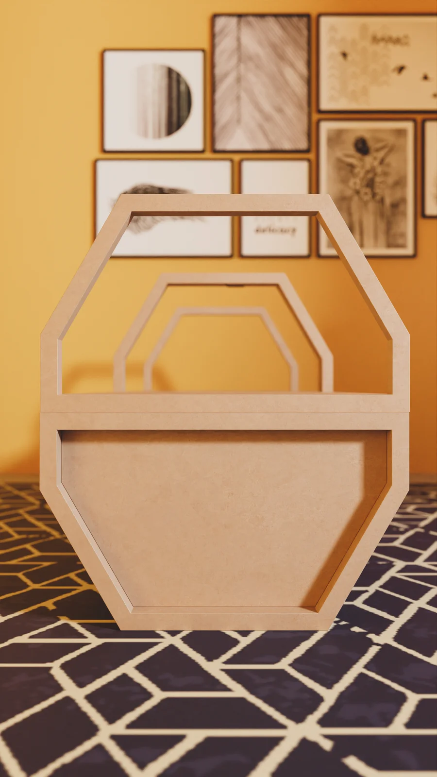 Octagonal Sofa-Bed screenshot 3