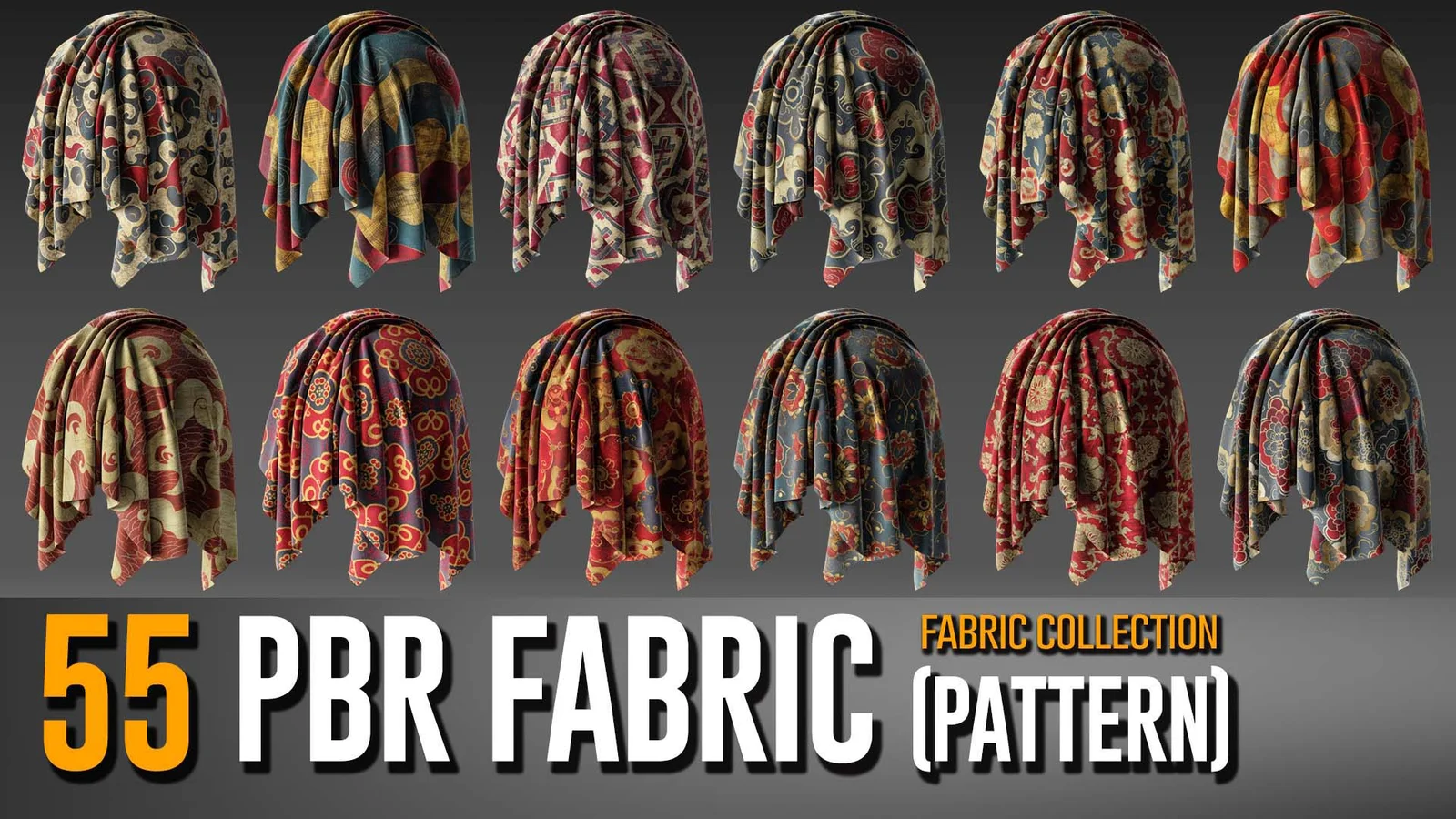55 PBR Fabric Collection Vol 1 screenshot 5