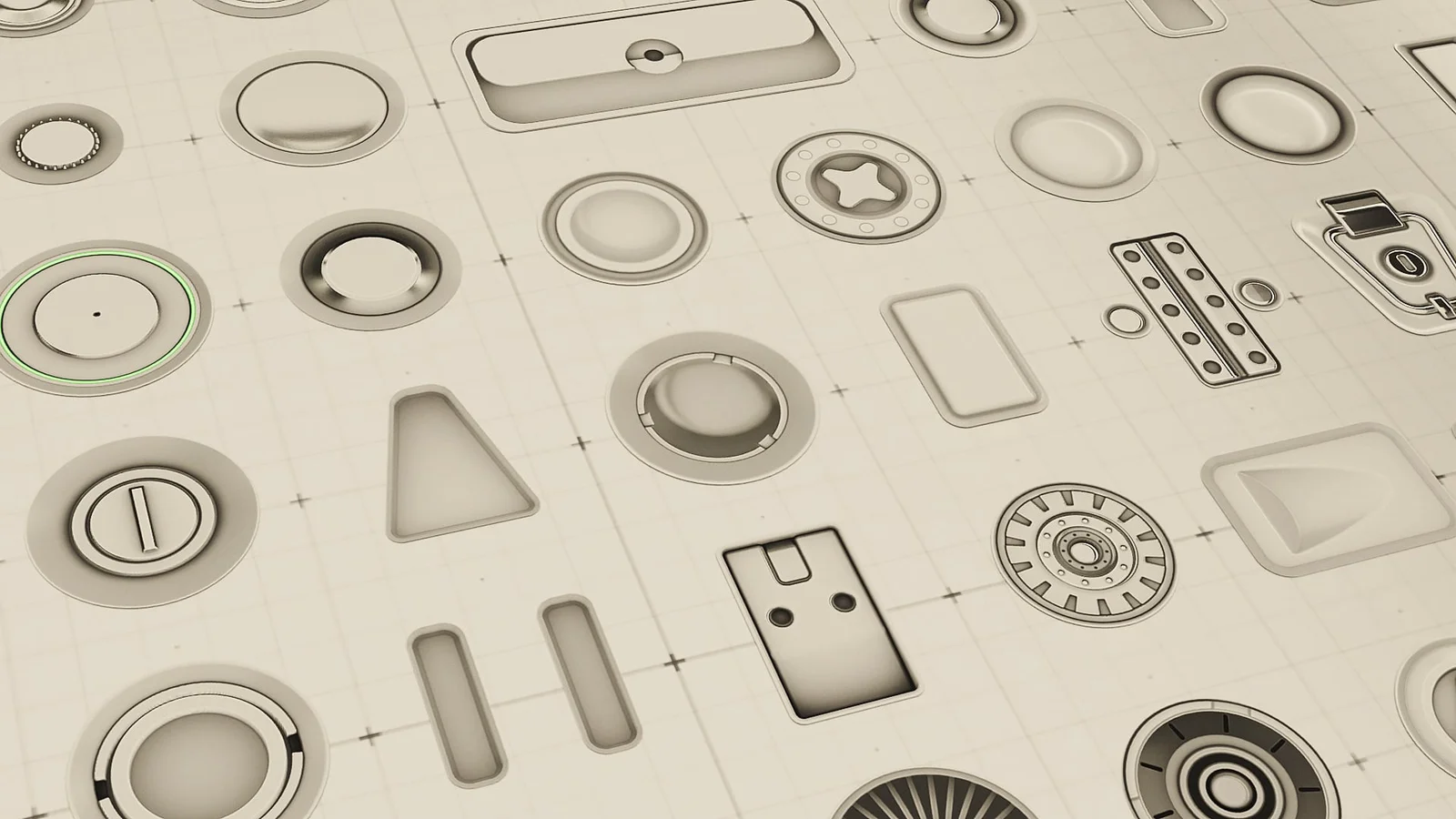 Hard-Surface Decals Pack screenshot 2