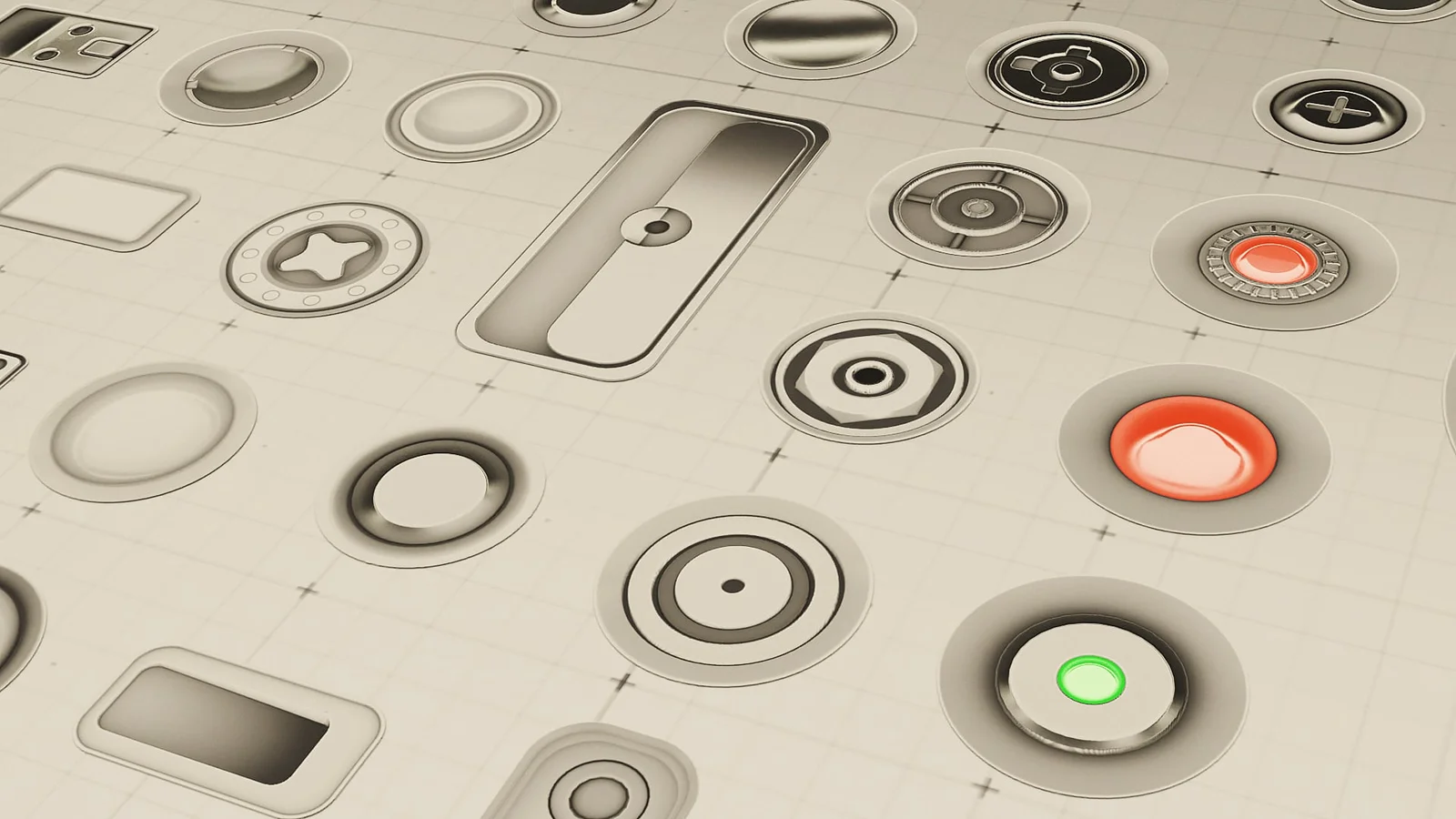 Hard-Surface Decals Pack screenshot 5