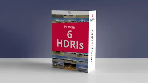 6 HDRIs Bundle - Blender lighting & hdris