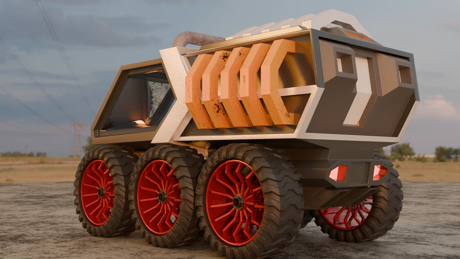 6-Wheel ATV Truck screenshot 2
