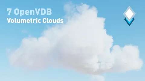 Volumetric Clouds Collection 01 - Blender 3d models
