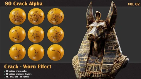 80 Crack Alpha Vol 2 - Blender sculpting brushes