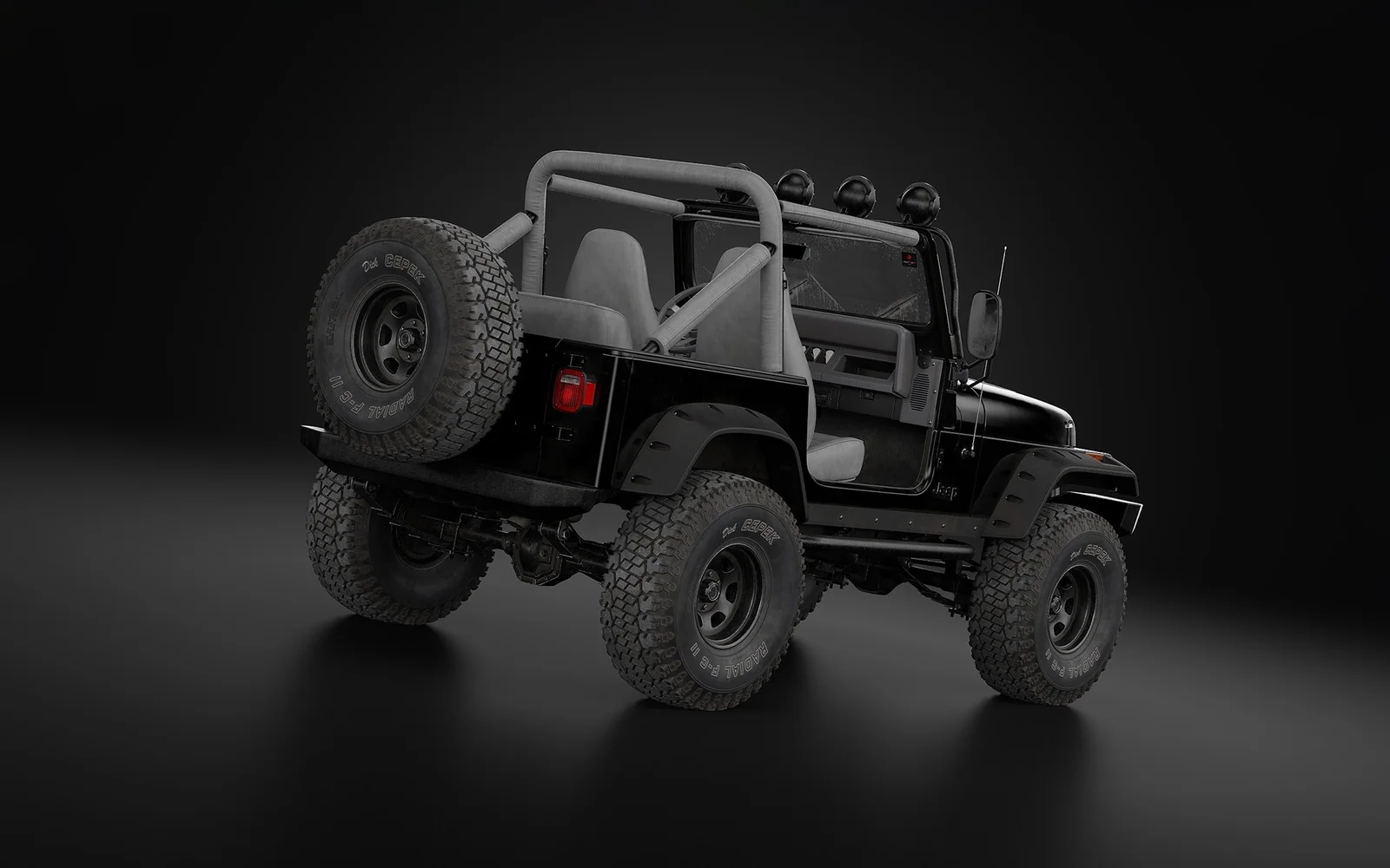 87 Jeep Wrangler Custom screenshot 2