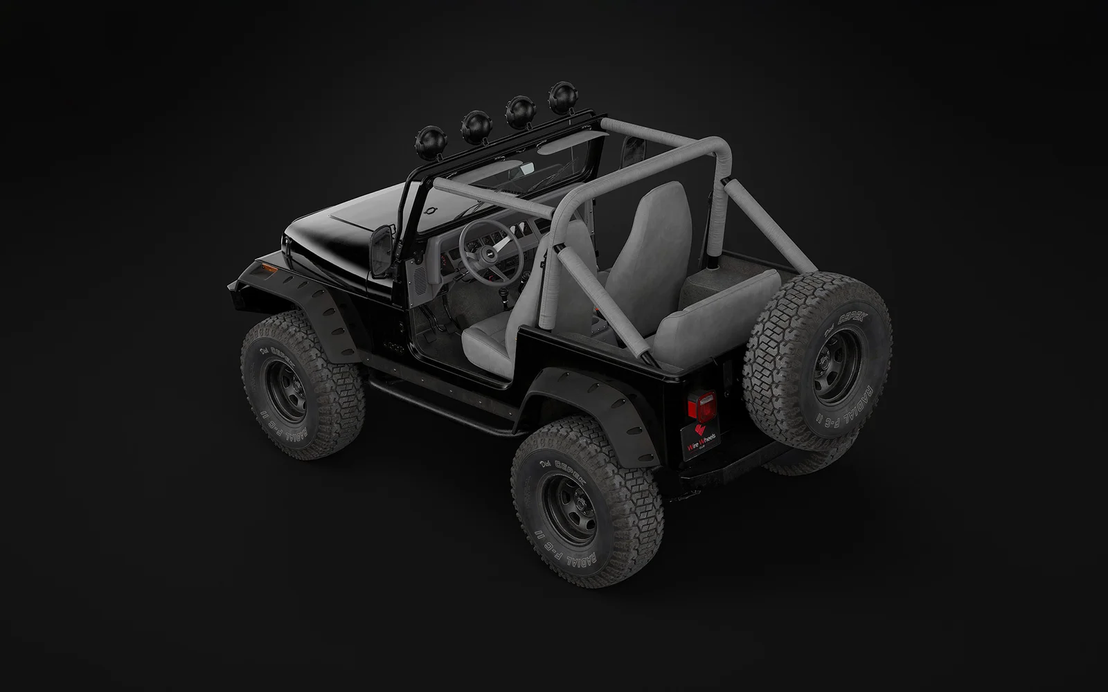 87 Jeep Wrangler Custom screenshot 3