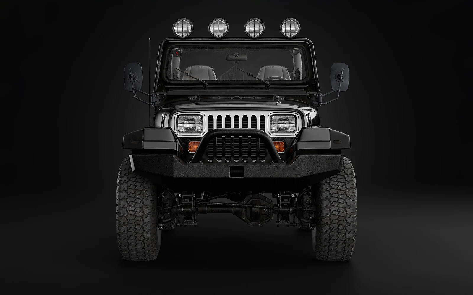 87 Jeep Wrangler Custom screenshot 4