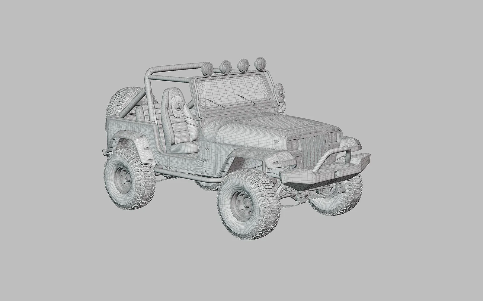 87 Jeep Wrangler Custom screenshot 7