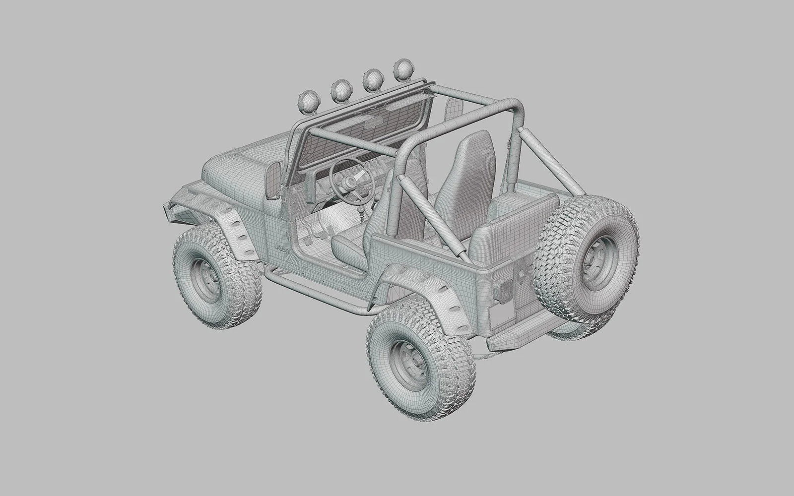 87 Jeep Wrangler Custom screenshot 8