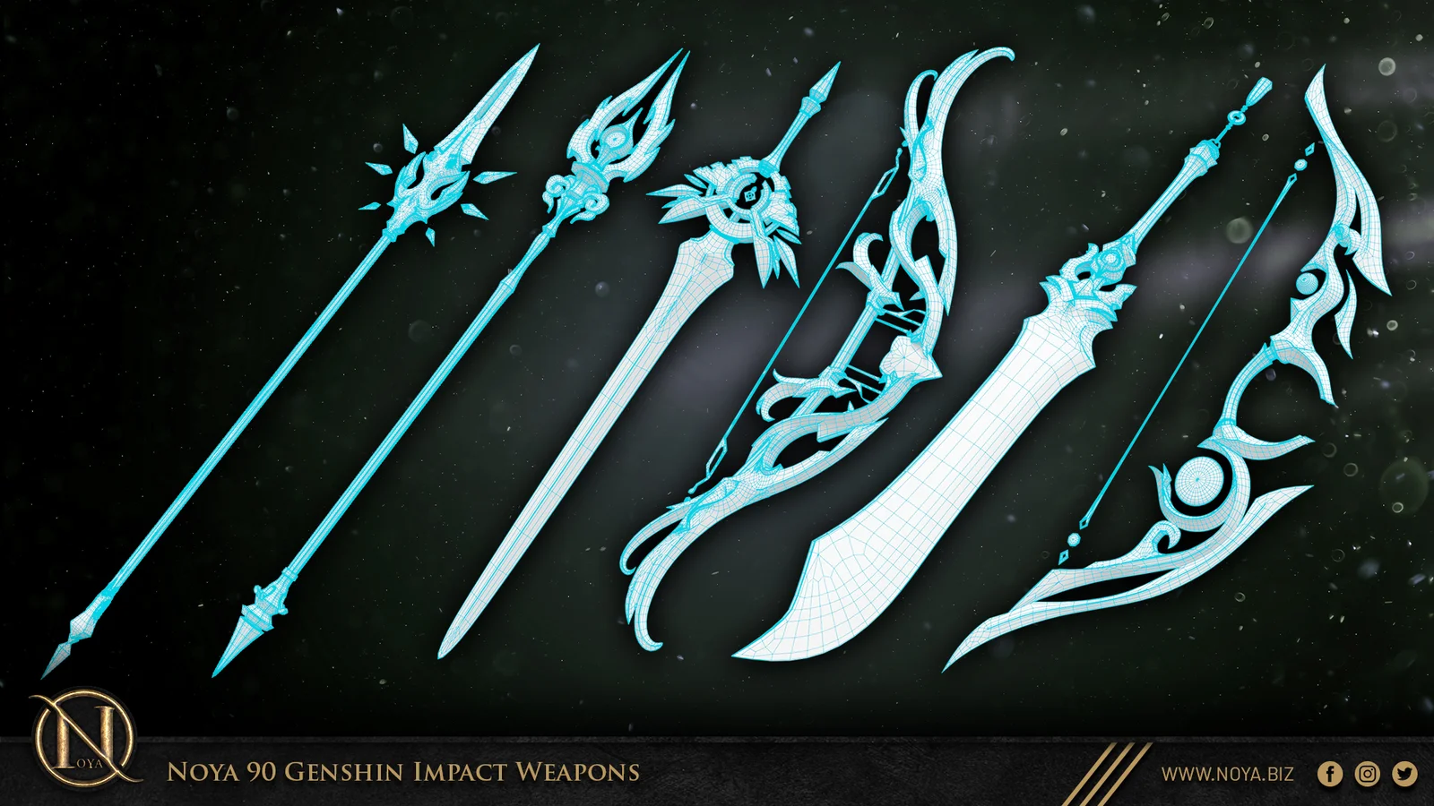 90 Weapons Base Meshes screenshot 2