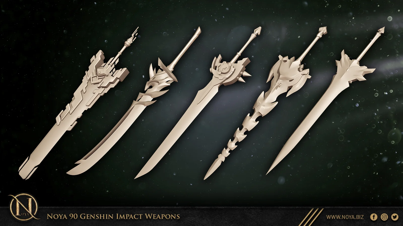 90 Weapons Base Meshes screenshot 3