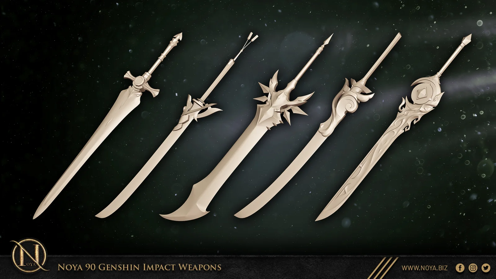 90 Weapons Base Meshes screenshot 5