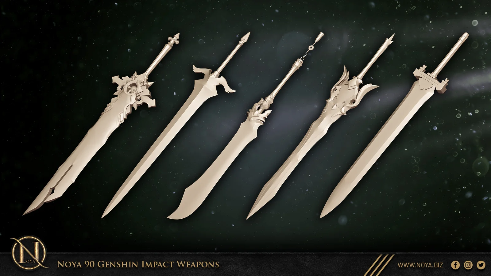 90 Weapons Base Meshes screenshot 8