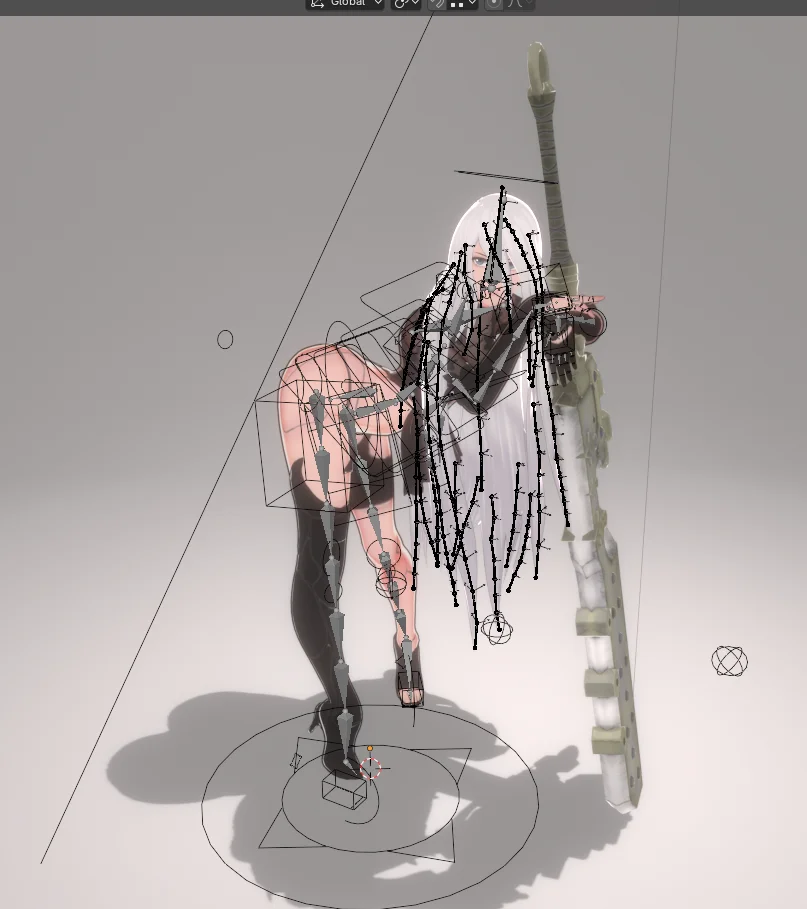 A2 Nier Automata Model screenshot 6