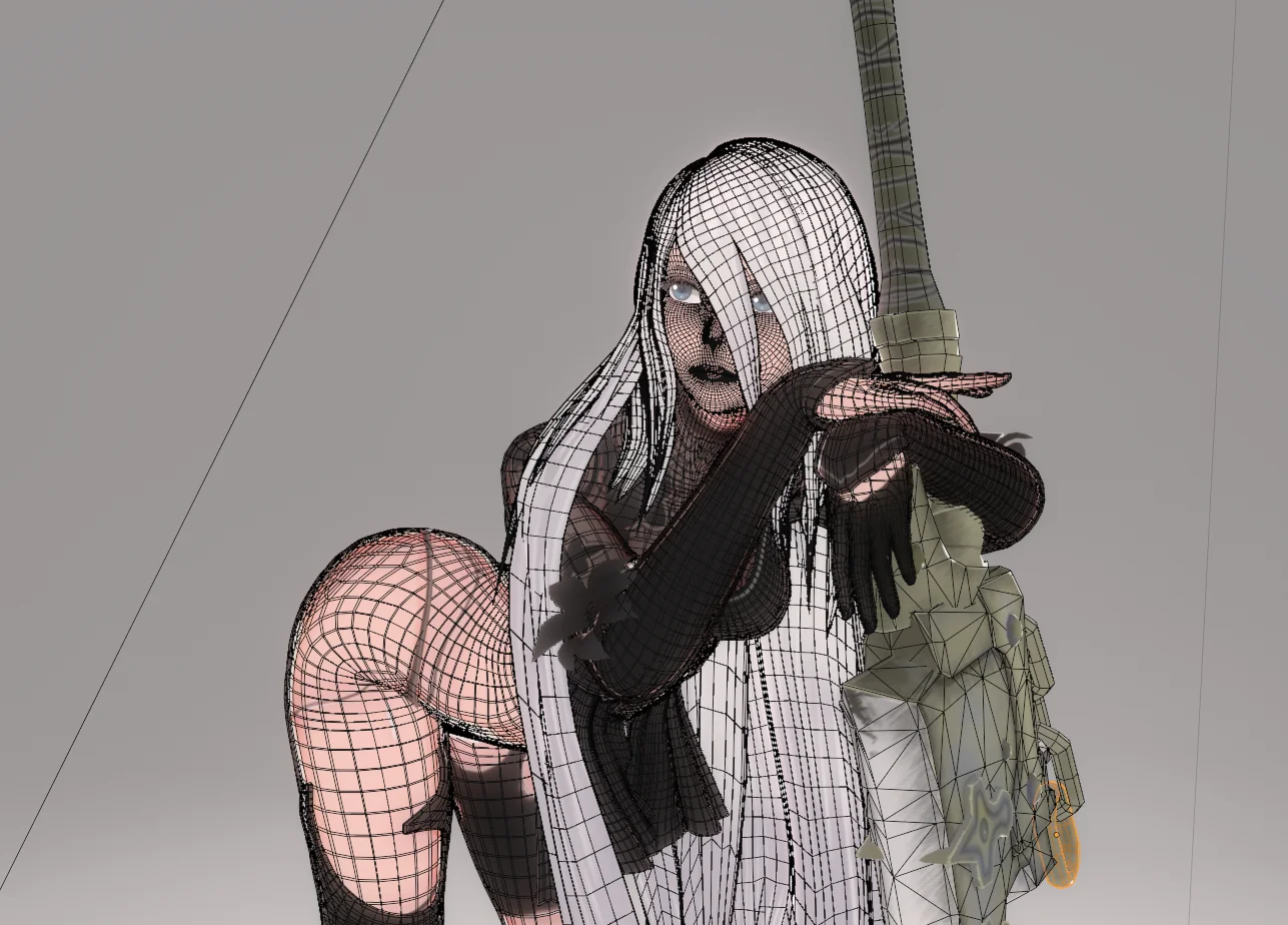 A2 Nier Automata Model screenshot 8