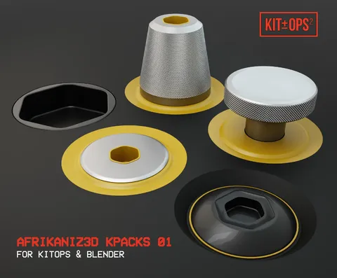 A3D-KP-01 - Blender 3d models