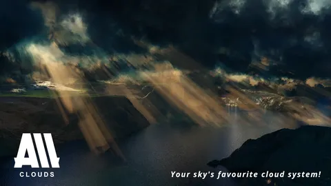 AAA Clouds And Cloud Mixer - Blender geometry nodes