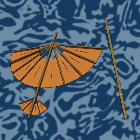 Aang's Gliders - Blender 3d models