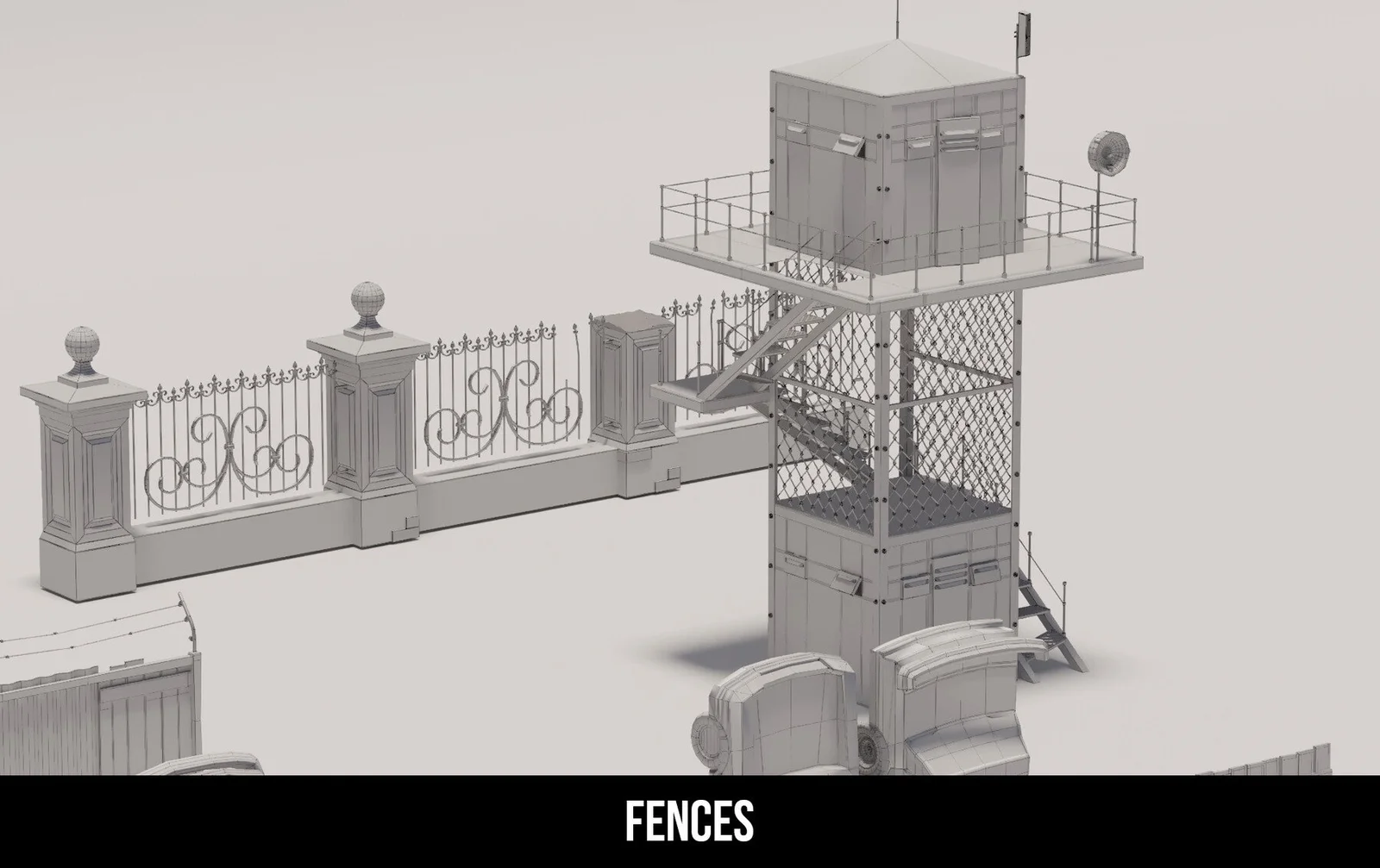 Abandoned Places Kitbash Set screenshot 3