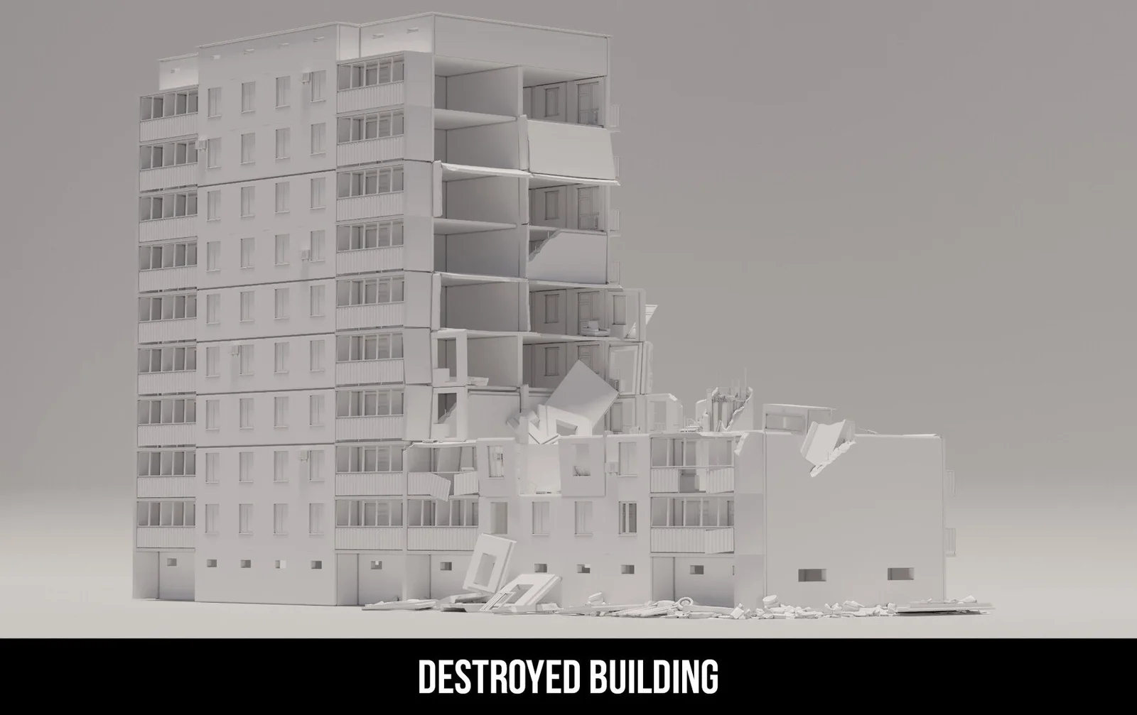 Abandoned Places Kitbash Set screenshot 7